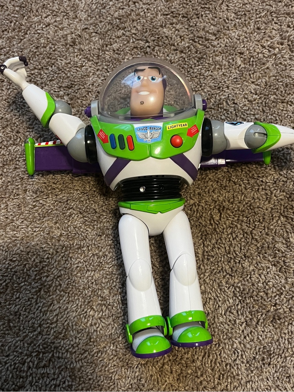 Talking Disney Pixar Toy Story Buzz Lightyear Action Figure